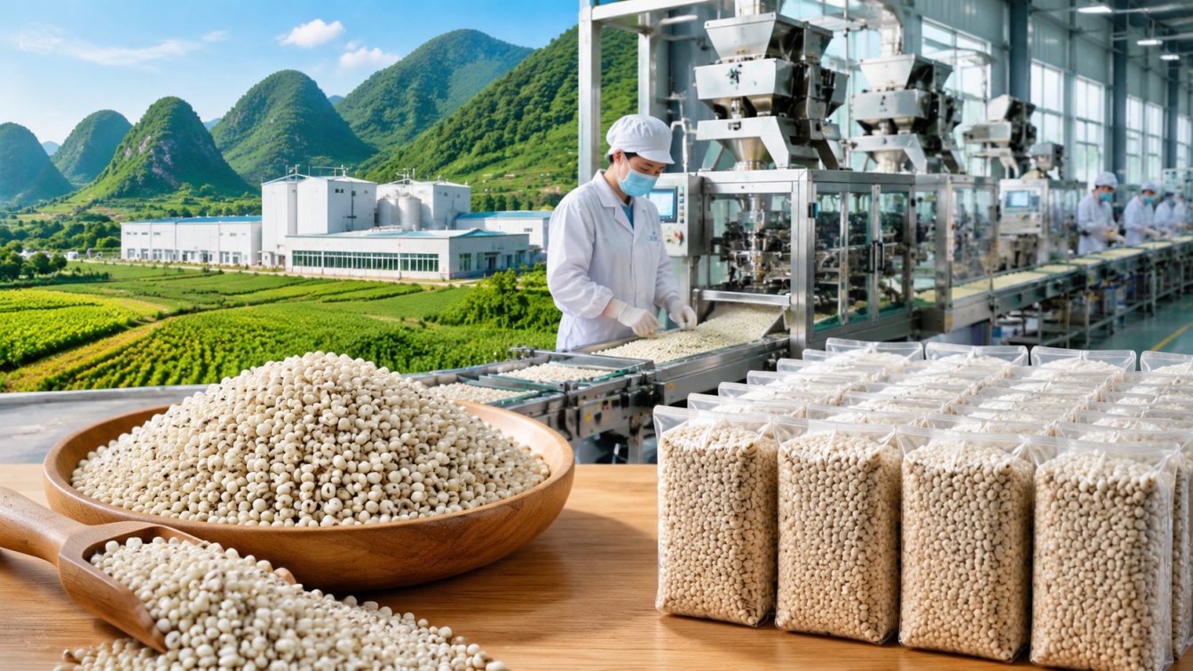 长白朝鲜族自治县为薏仁米采购提供产地直供